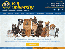 Tablet Screenshot of k-9.com